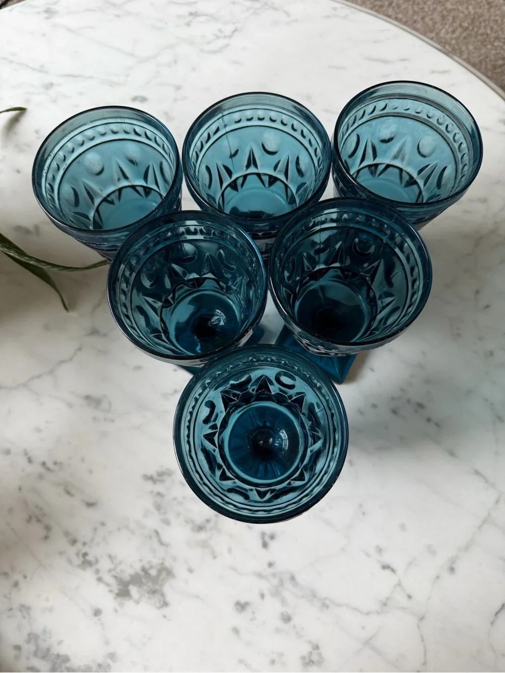 Indiana Glass Goblets Set of 6
